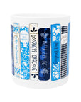 Ceramic Desk Pot, Book Stack