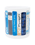 Ceramic Desk Pot, Book Stack