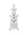 Ceramic Tulipiere, Resort White