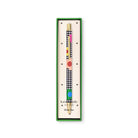 Colorful pen with checkered design in a Kate Spade box on a white background