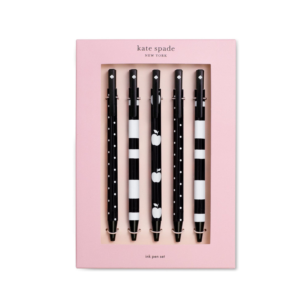 Amazon.com : kate spade new york Fine Tip Pen Set of 3  Kate Spade Striped Pen and Pencil Set main image 2