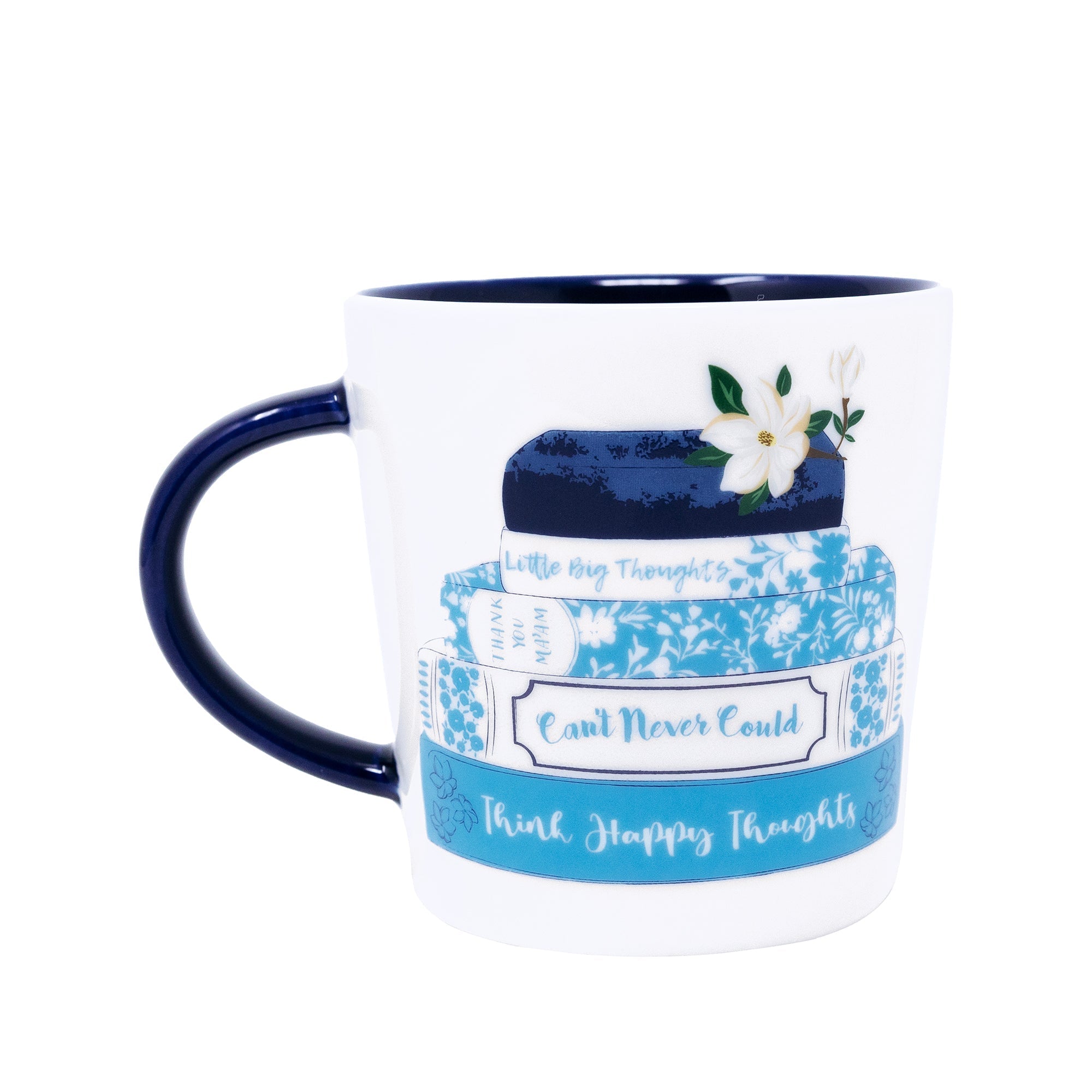 Ceramic Mug, Book Stack – Garvin Lane