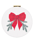 Compact Mirror Holiday Bow