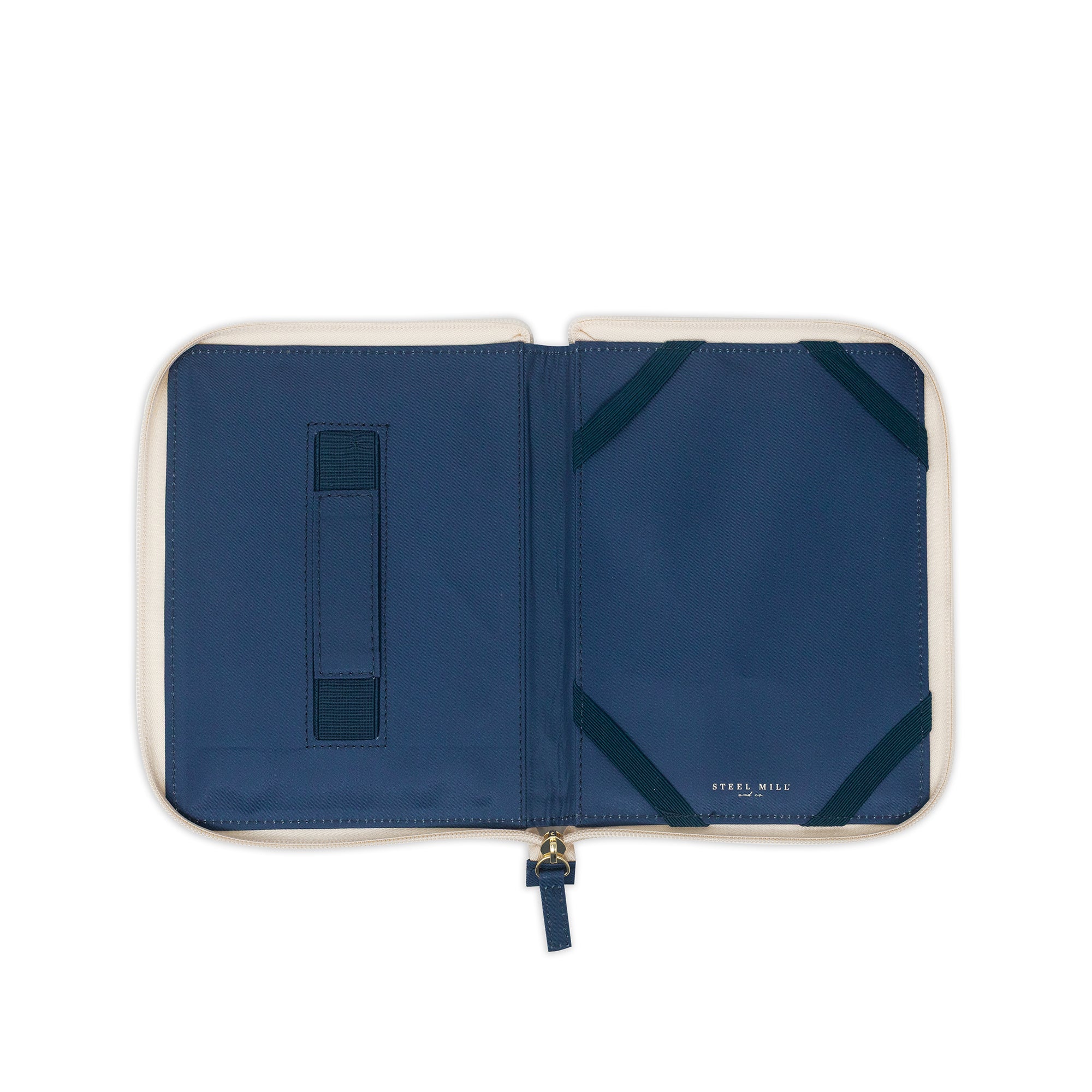 interior of book stack folio
