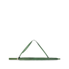 Green polka dot strap on a white background