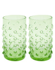 Hi Ball Glass Set, Jade Lime