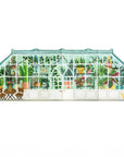 Greenhouse Accordion Greeting Card