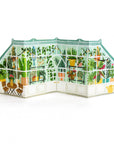 Greenhouse Accordion Greeting Card