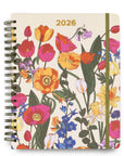 17 Month Jumbo Planner, Meadow Bouquet Seedpearl