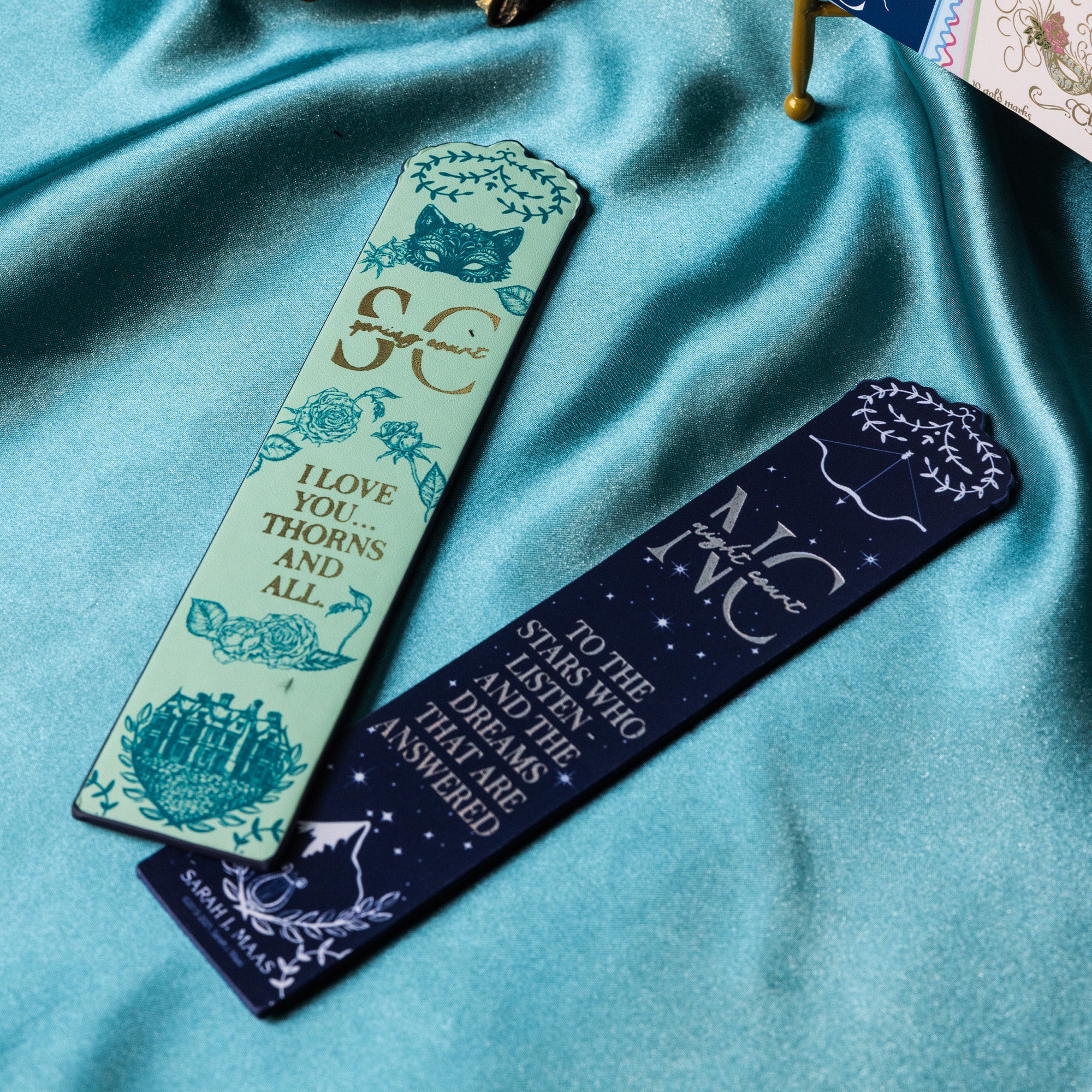 spring court and night court bookmarks