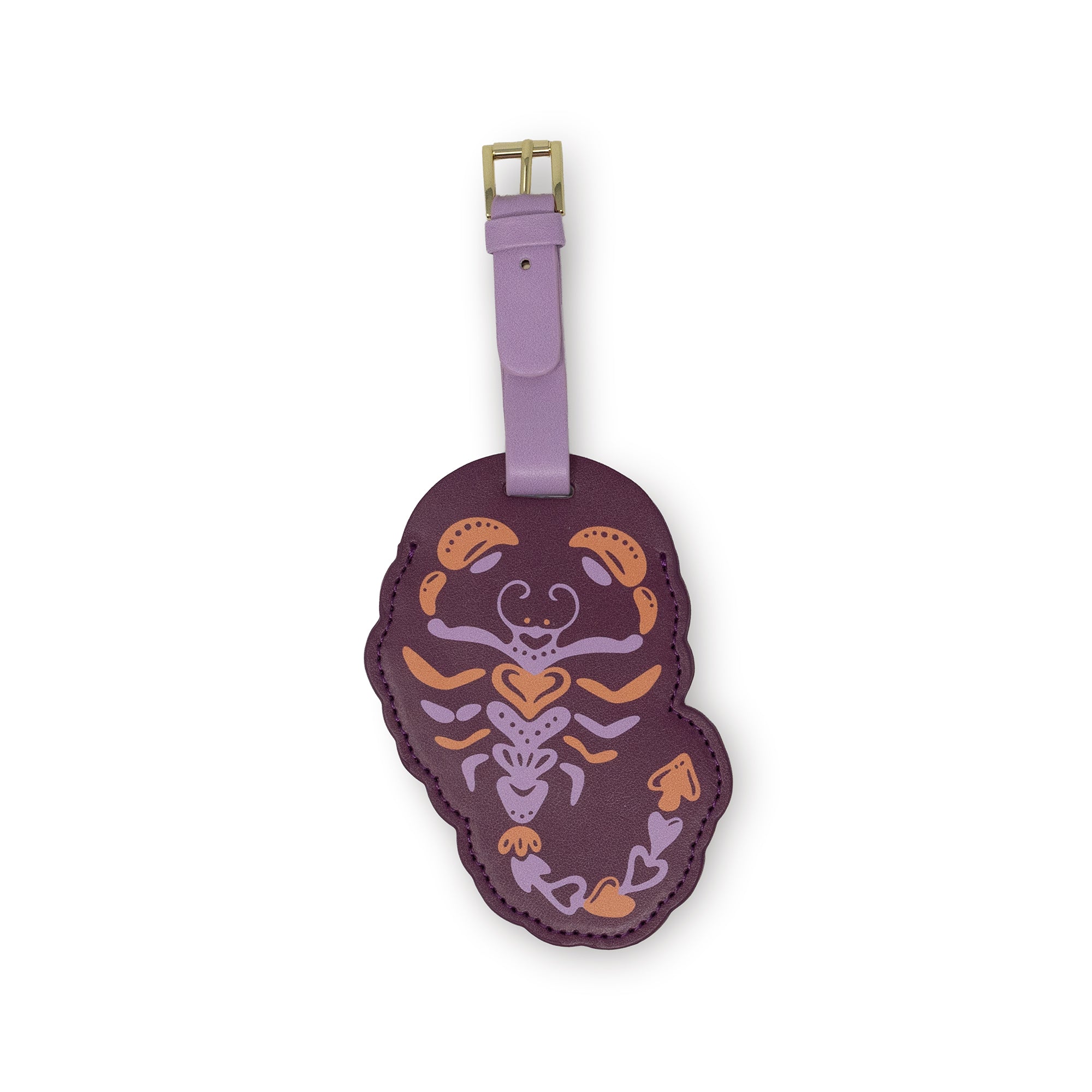 scorpion shaped luggage tag