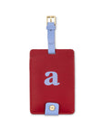Just Mine Initial Luggage Tag, A