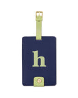 Just Mine Initial Luggage Tag, H