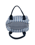 Lunch Tote, Deep Ultramarine Stripe