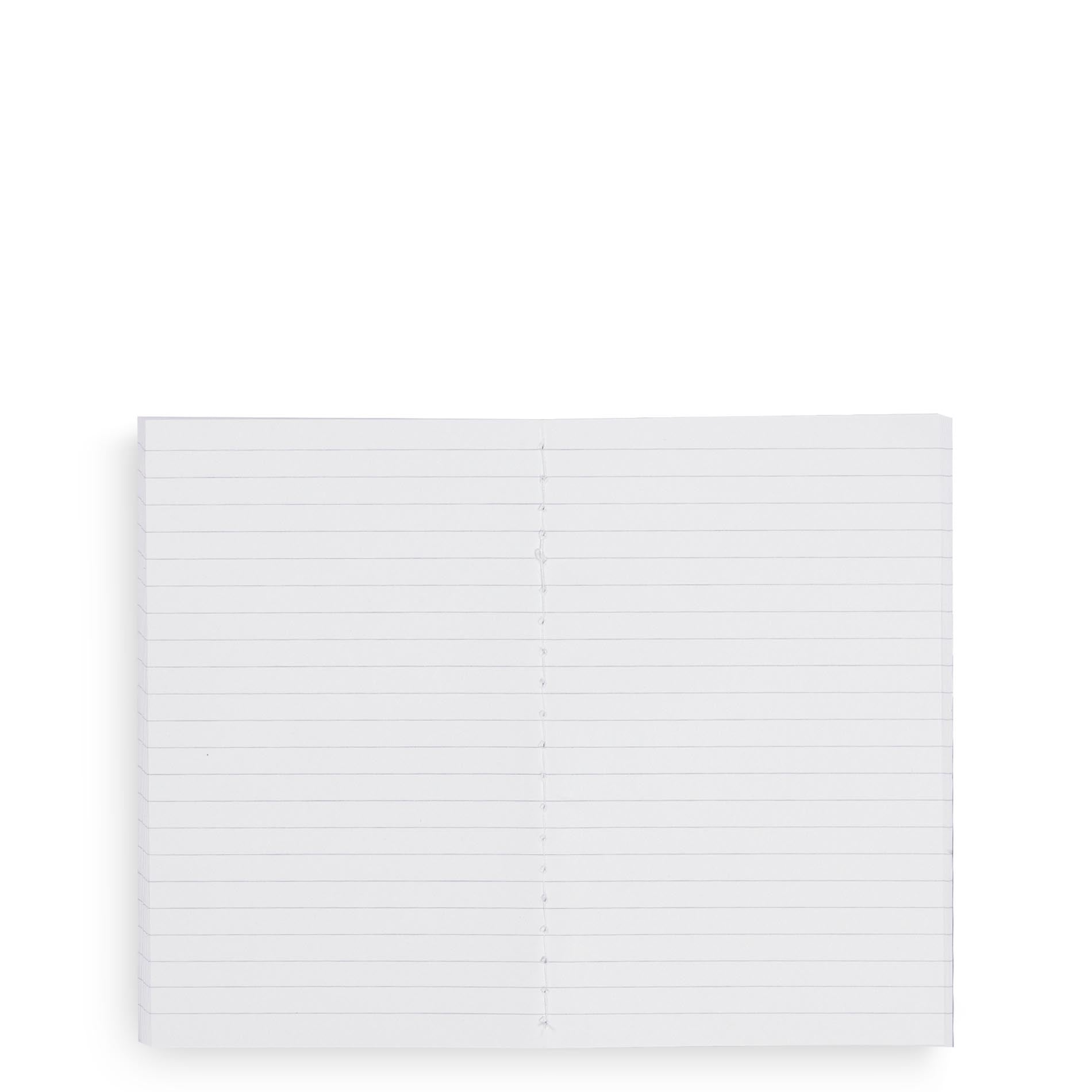Interior of notebooks