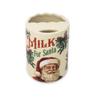 Milk for Santa sipper ceramic travel mug