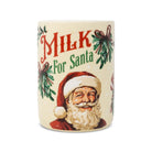 Milk for Santa sipper ceramic travel mug