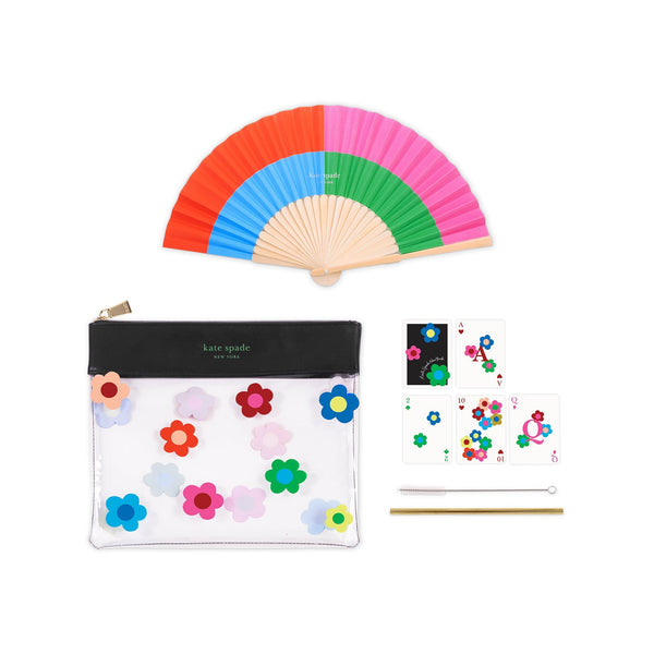 kate spade kids ボアパーカ 120 クリーニング済み kate spade new york Outdoor Fun Pouch, Gingham Garden – Garvin Lane