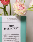 Ceramic Book Vase Mrs. Dalloway