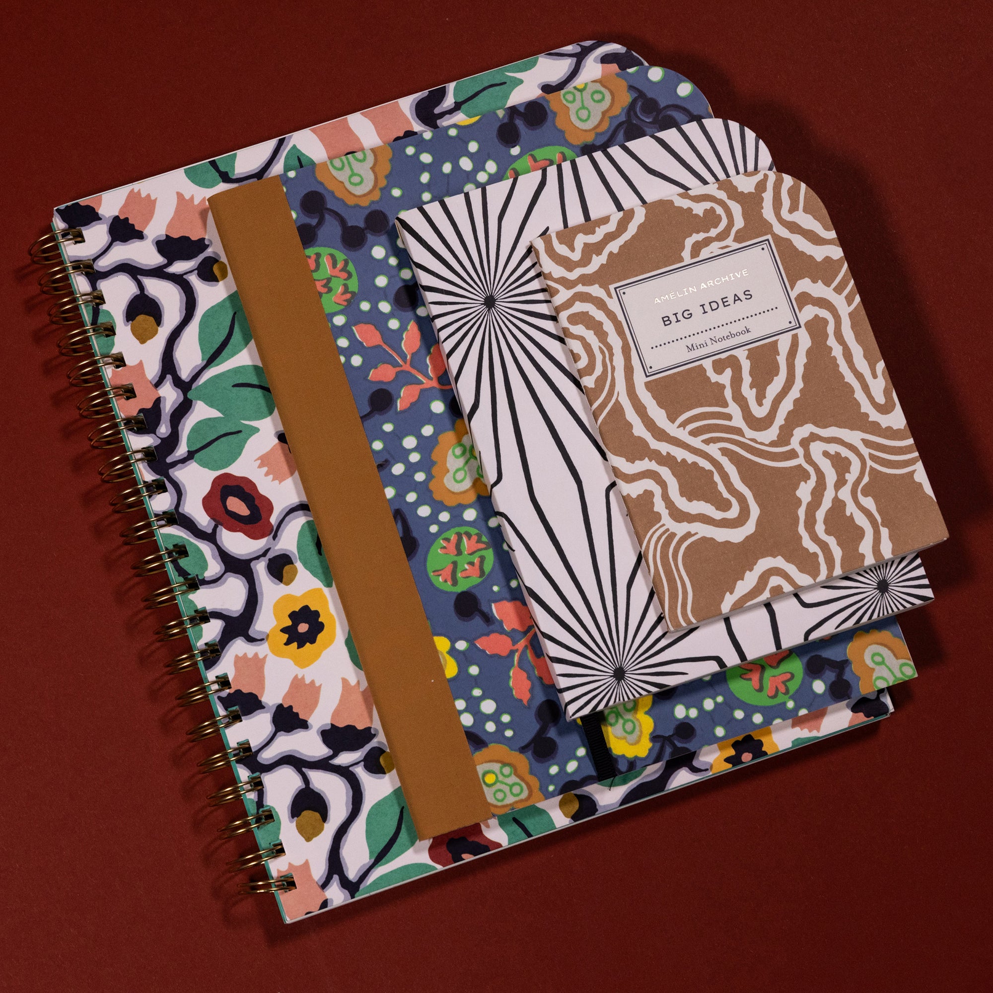 Large Spiral Notebook Bloomsbury