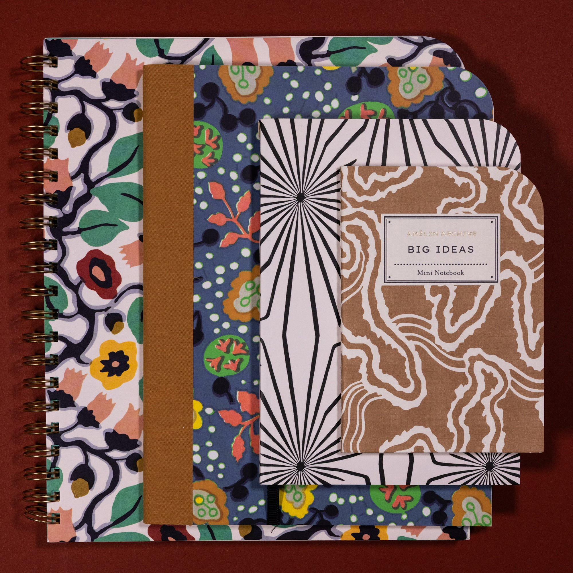 Large Spiral Notebook Bloomsbury