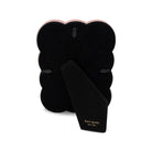 Black tie with 'kate spade new york' label on a white background