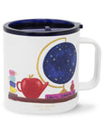 Stainless Steel Coffee Mug, Charmed Library