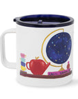 Stainless Steel Coffee Mug, Charmed Library