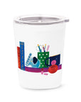 Stainless Steel Small Tumbler, Charmed Library