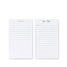 Two white notepads with 'Notes' and 'To-Do' sections on a white background