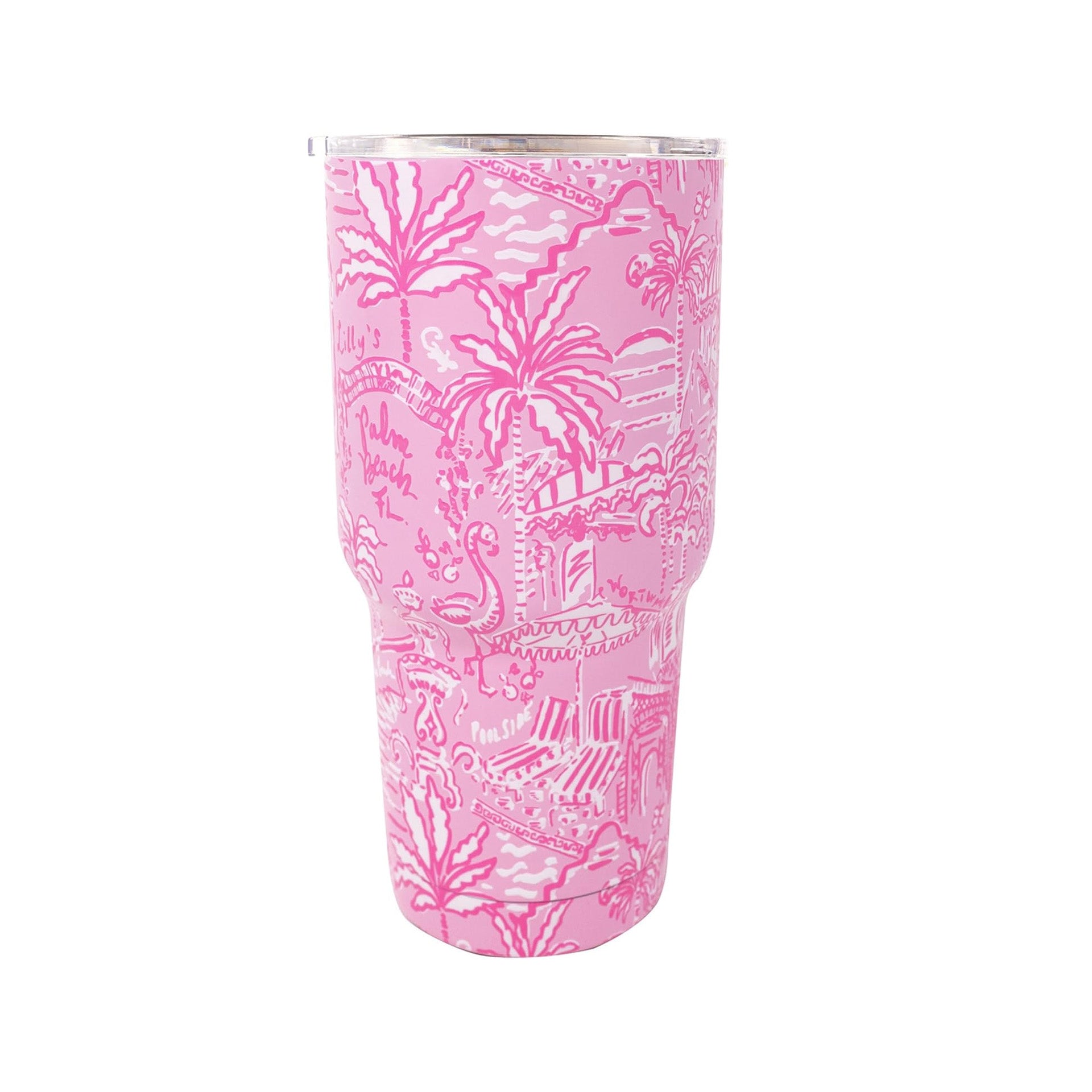 Lilly Pulitzer Insulated Tumbler, Palm Beach Playground – Garvin Lane