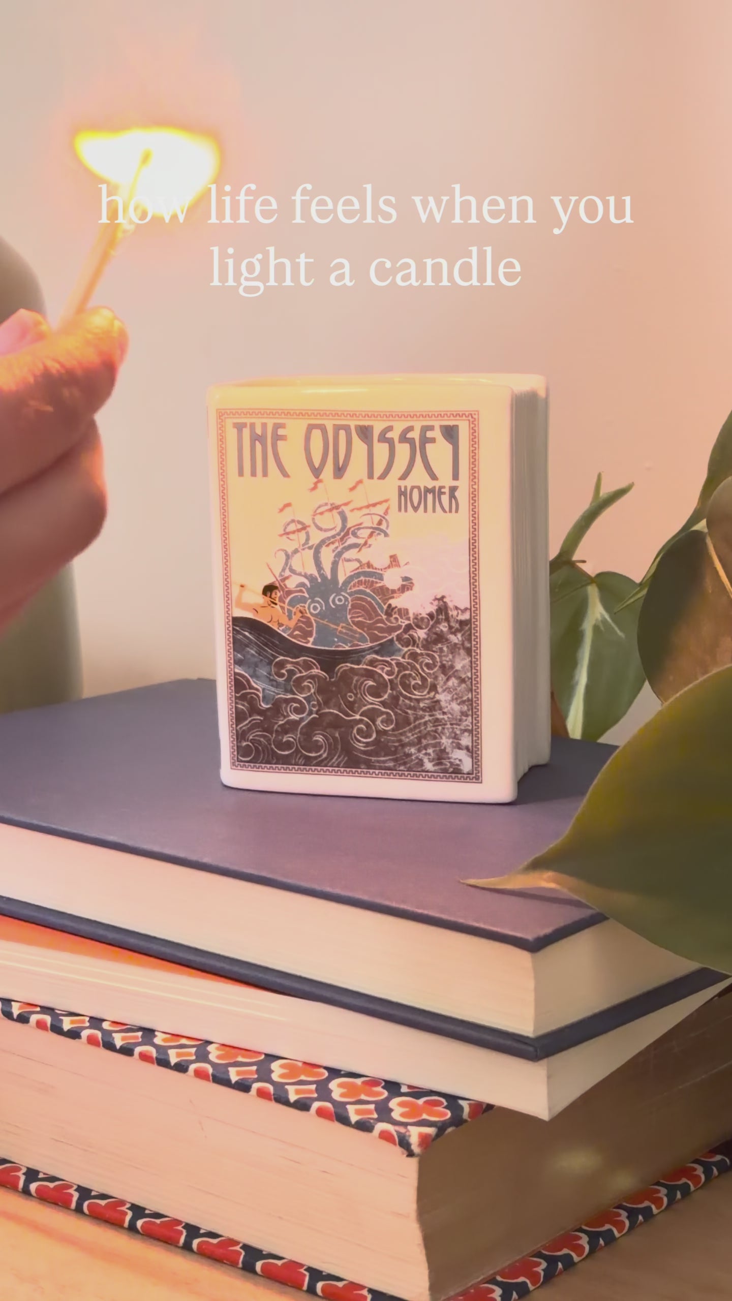 model lighting odyssey candle